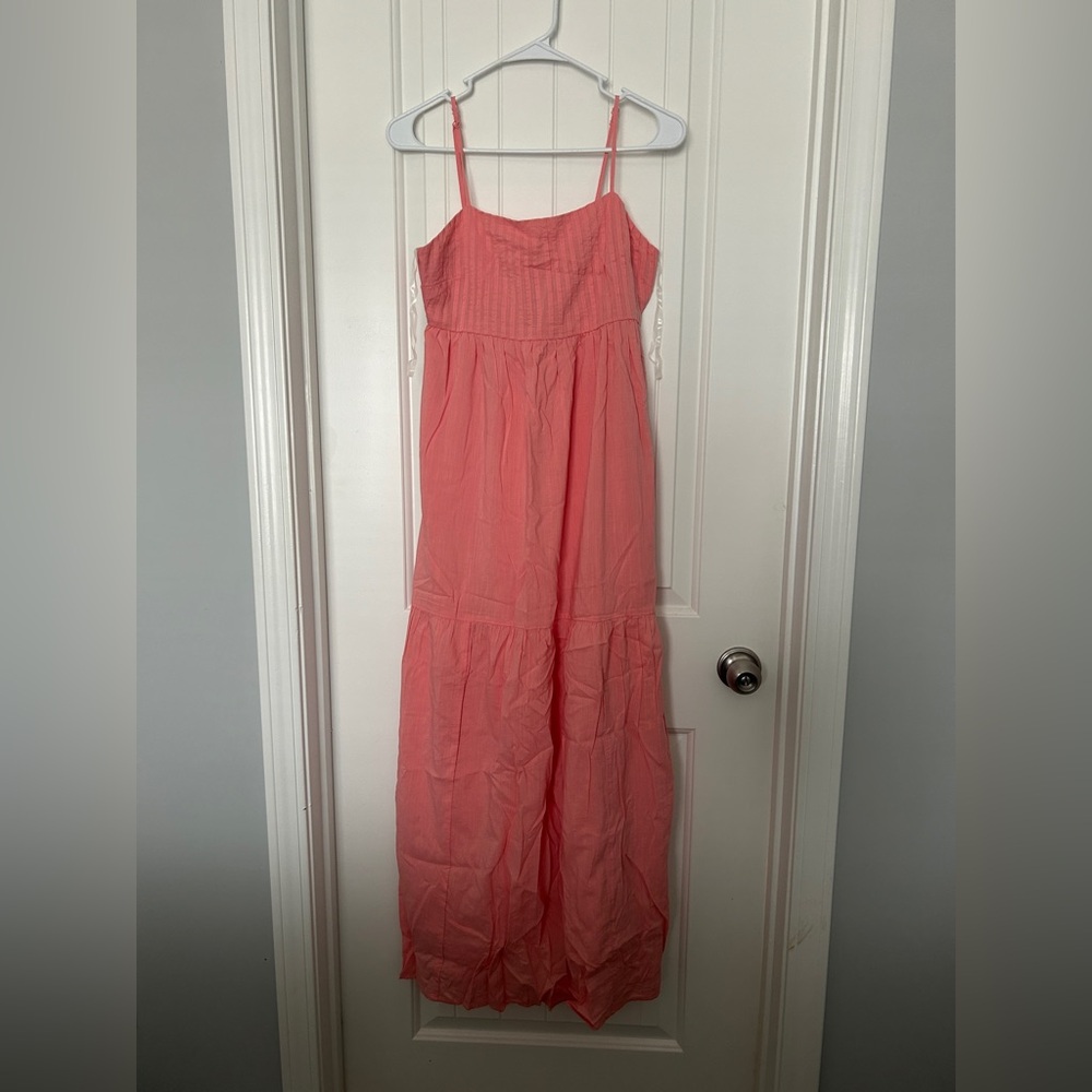 American Eagle Coral Maxi Dress